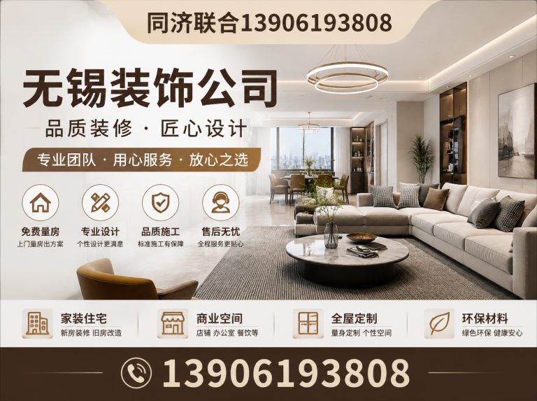 梁溪区同济联合装饰展示图